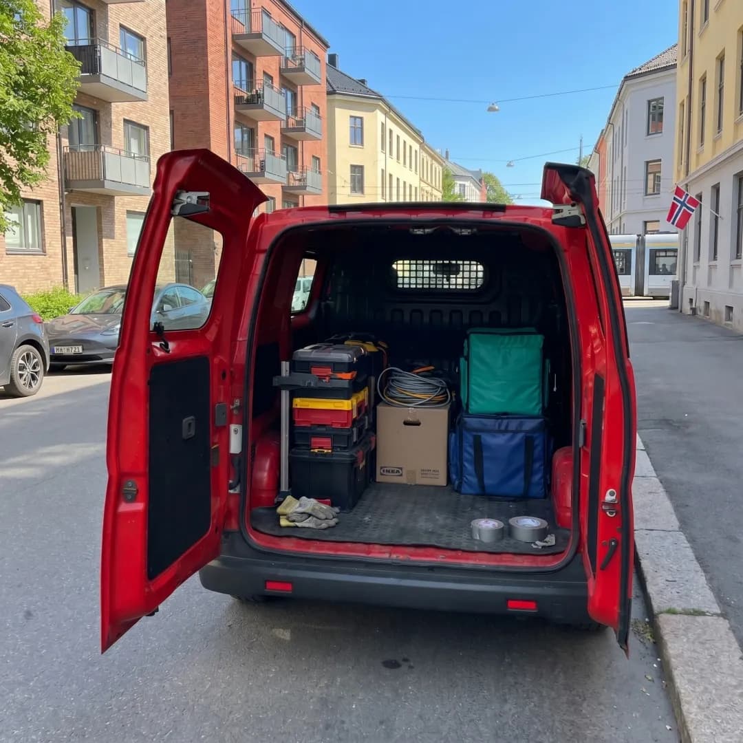 Movent på jobb